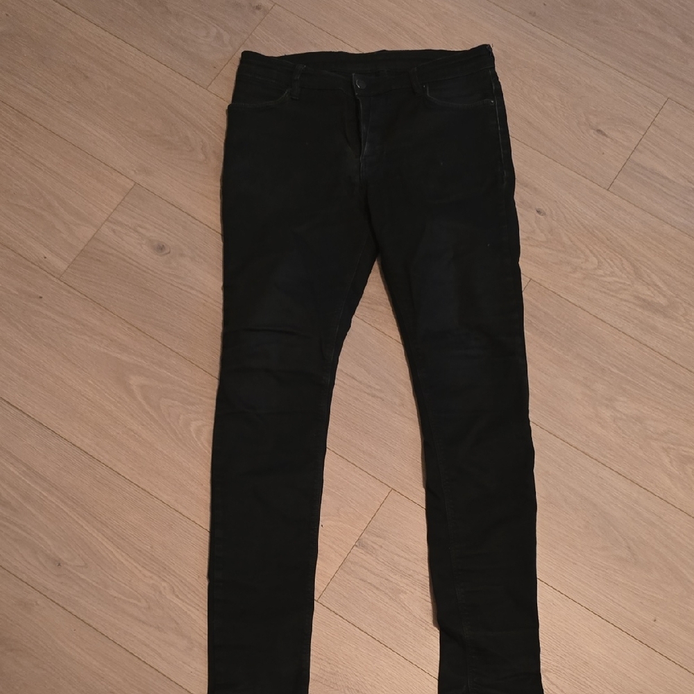 Ksubi Men's Jet Black Skinny Jeans